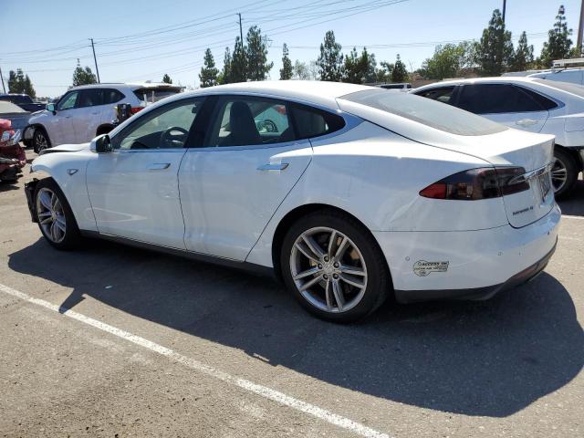 5YJSA1E24GF128131 - 2016 TESLA MODEL S WHITE photo 2
