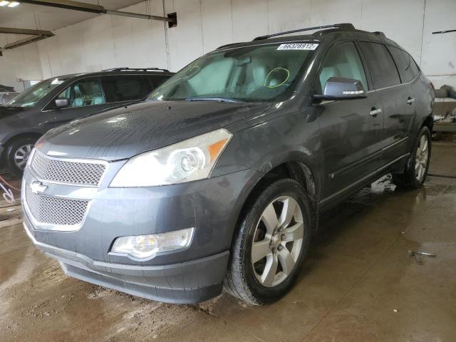 1GNER33D59S104438 - 2009 CHEVROLET TRAVERSE LTZ GRAY photo 2