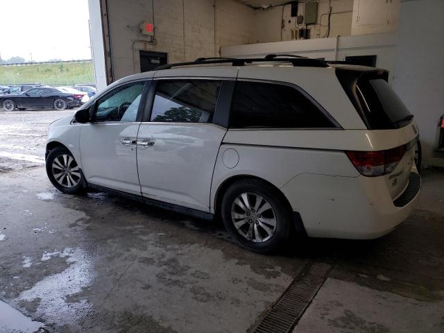 5FNRL5H66FB072271 - 2015 HONDA ODYSSEY EXL WHITE photo 2