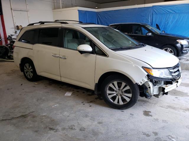 5FNRL5H66FB072271 - 2015 HONDA ODYSSEY EXL WHITE photo 4