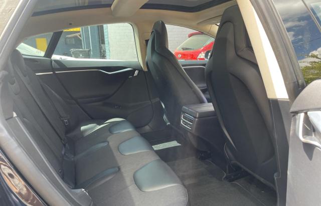 5YJSA1CG6DFP13870 - 2013 TESLA MODEL S Կապույտ լուսանկար 6