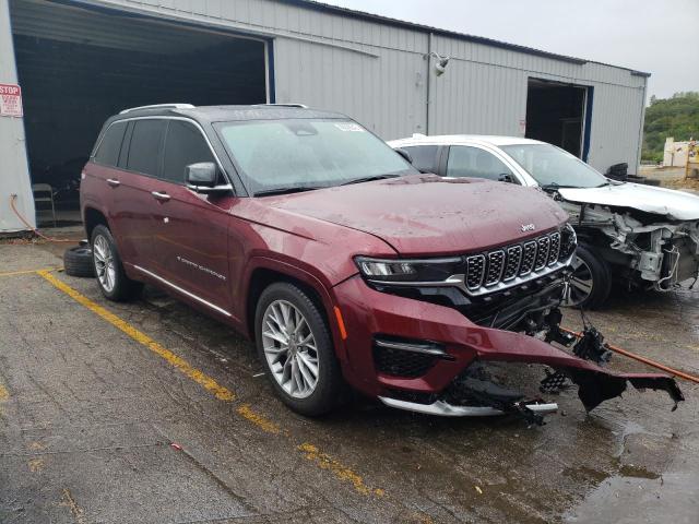 1C4RJHEG7N8554394 - 2022 JEEP GRAND CHER SUMMIT Bordo foto 4