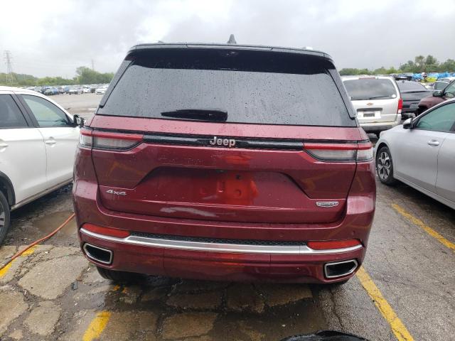 1C4RJHEG7N8554394 - 2022 JEEP GRAND CHER SUMMIT Bordo foto 6