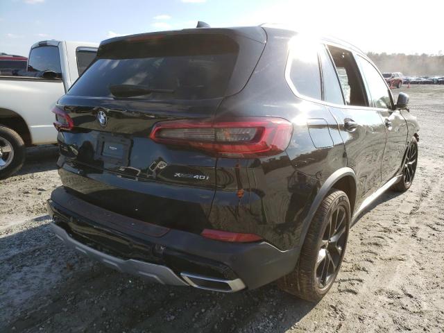 5UXCR6C08L9C02572 - 2020 BMW X5 XDRIVE40I BLACK photo 4