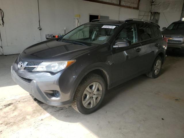 JTMBFREV6FJ047844 - 2015 TOYOTA RAV4 LE GRAY photo 2