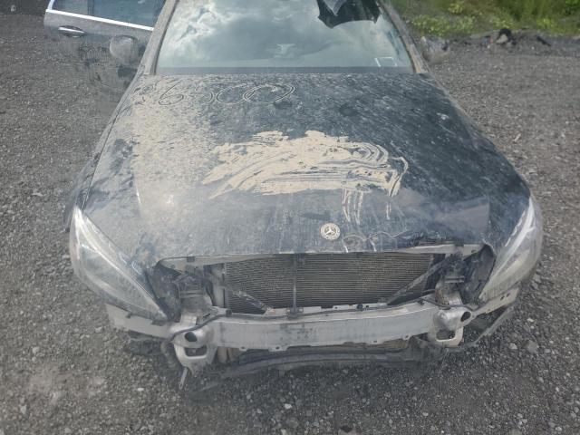 WDDWF4KBXJR417658 - 2018 MERCEDES-BENZ C 300 4MATIC BLACK photo 11