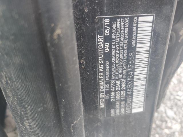 WDDWF4KBXJR417658 - 2018 MERCEDES-BENZ C 300 4MATIC BLACK photo 13