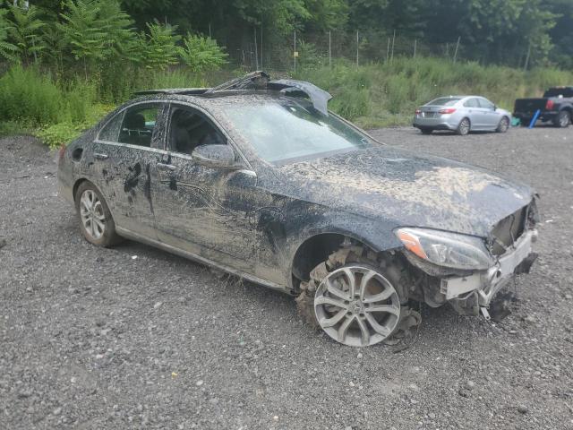 WDDWF4KBXJR417658 - 2018 MERCEDES-BENZ C 300 4MATIC BLACK photo 4