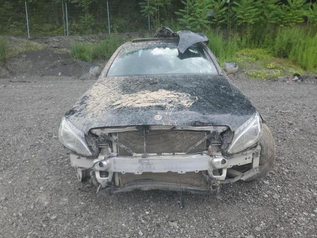 WDDWF4KBXJR417658 - 2018 MERCEDES-BENZ C 300 4MATIC BLACK photo 5