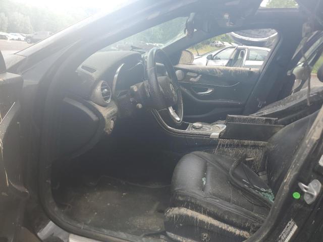 WDDWF4KBXJR417658 - 2018 MERCEDES-BENZ C 300 4MATIC BLACK photo 7