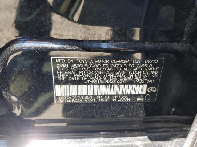 JTHBE1BL7D5016291 - 2013 LEXUS GS 350 Qara foto 12