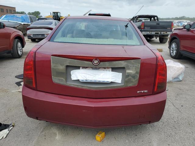 1G6DM577540114252 - 2004 CADILLAC CTS Rot Foto 6