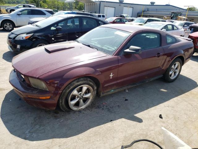 1ZVFT80N475232364 - 2007 FORD MUSTANG MAROON photo 1