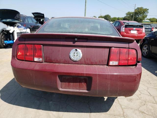1ZVFT80N475232364 - 2007 FORD MUSTANG MAROON photo 6