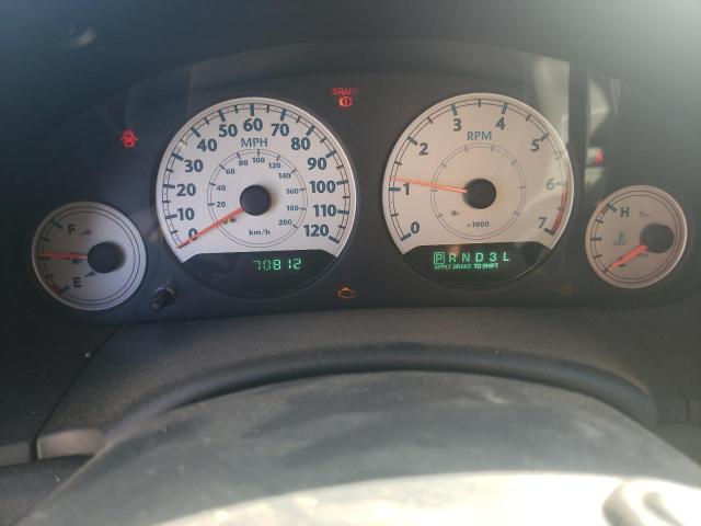 2A4GP54L47R297022 - 2007 CHRYSLER TOWN & COU TOURING წითელი ფოტო 9