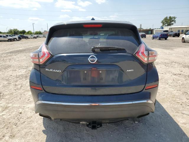 5N1AZ2MH4GN133360 - 2016 NISSAN MURANO S BLUE photo 6