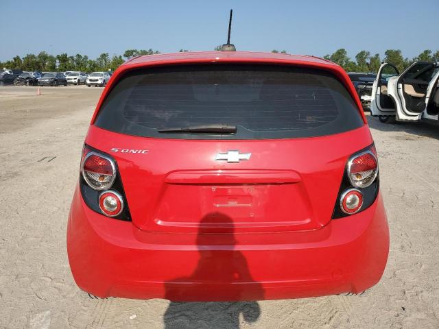 1G1JA6SH0F4129745 - 2015 CHEVROLET SONIC LS 红色 照片 6