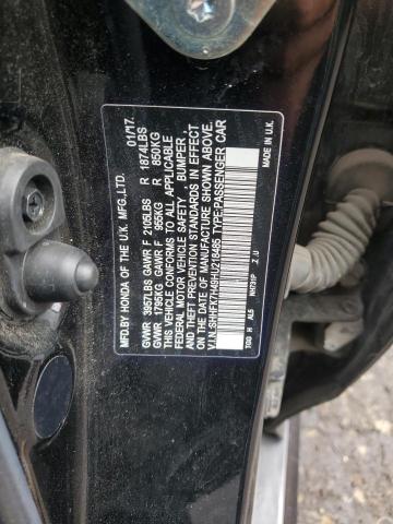 SHHFK7H49HU218485 - 2017 HONDA CIVIC SPORT BLACK photo 12
