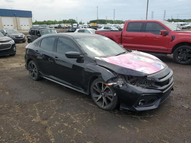 SHHFK7H49HU218485 - 2017 HONDA CIVIC SPORT BLACK photo 4