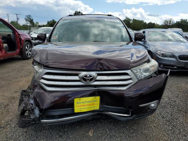 5TDDK3EH1CS149112 - 2012 TOYOTA HIGHLANDER LIMITED MAROON photo 5