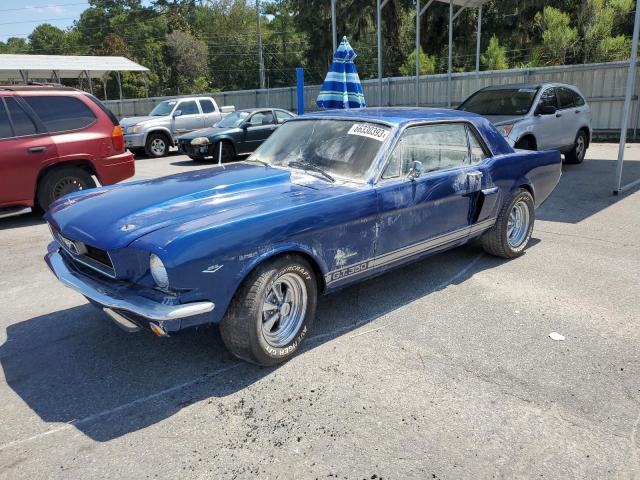 6T07C196134 - 1966 FORD MUSTANG BLUE photo 1