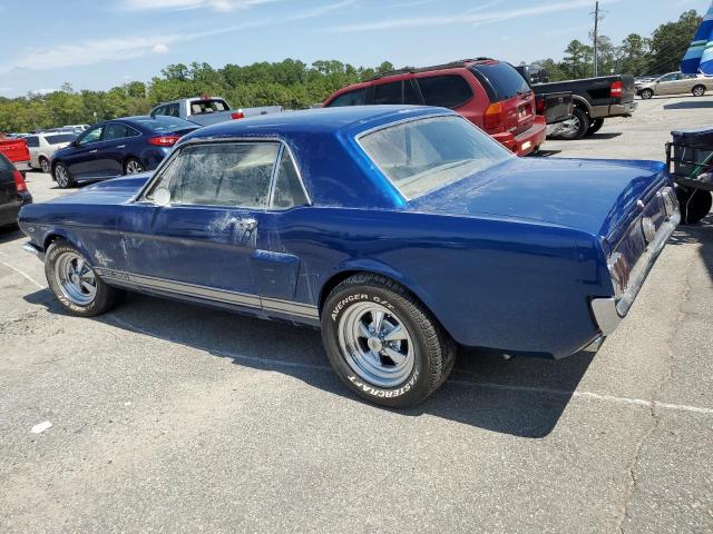 6T07C196134 - 1966 FORD MUSTANG BLUE photo 2