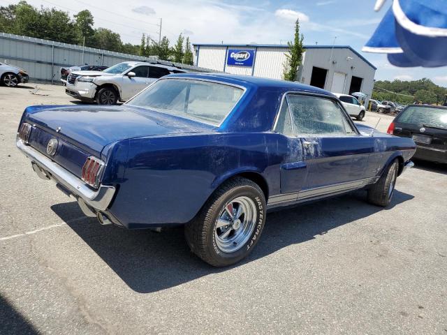 6T07C196134 - 1966 FORD MUSTANG BLUE photo 3