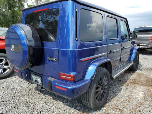 W1NYC6BJ8LX345476 - 2020 MERCEDES-BENZ G 550 BLUE photo 3