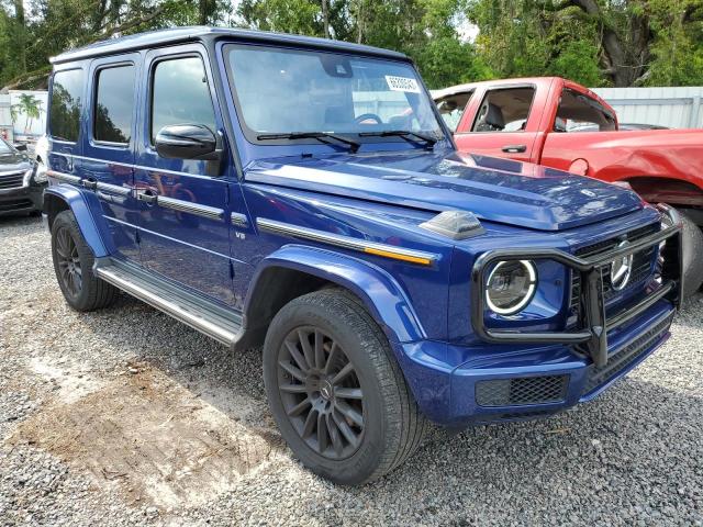 W1NYC6BJ8LX345476 - 2020 MERCEDES-BENZ G 550 BLUE photo 4