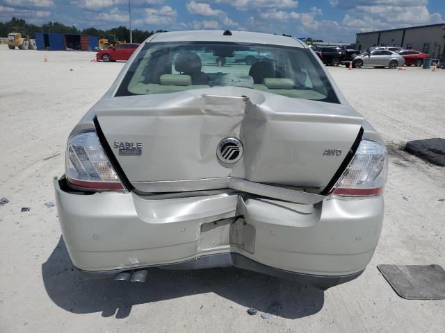 1MEHM43W18G613342 - 2008 MERCURY SABLE PREMIER BEIGE photo 6