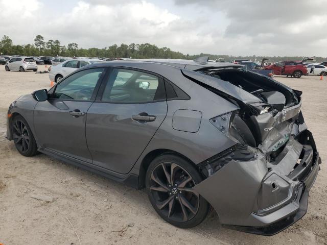 SHHFK7H94JU220789 - 2018 HONDA CIVIC SPORT TOURING GRAY photo 2