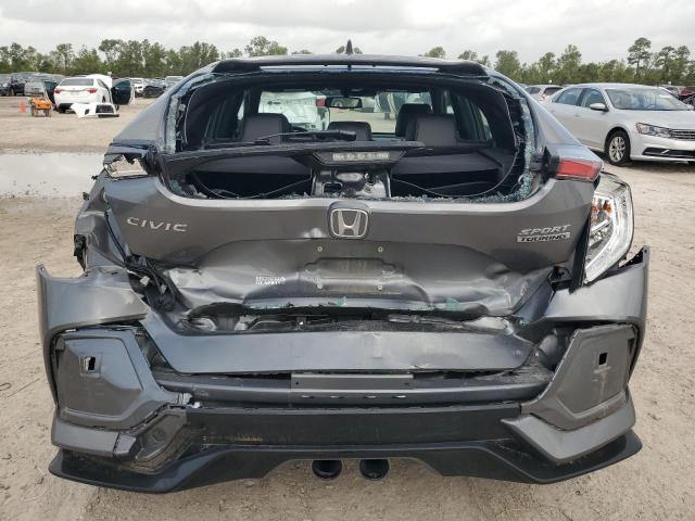 SHHFK7H94JU220789 - 2018 HONDA CIVIC SPORT TOURING GRAY photo 6