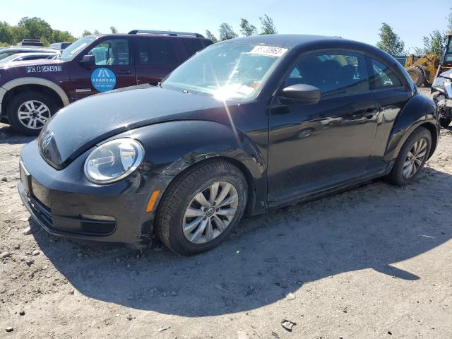 3VWFP7AT7EM605092 - 2014 VOLKSWAGEN BEETLE BLACK photo 1