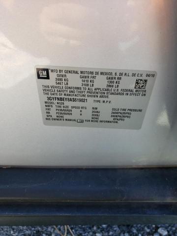 3GYFNBEY8AS619021 - 2010 CADILLAC SRX PERFORMANCE COLLECTION Күміс фото 13