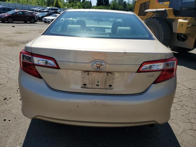 4T4BF1FK7CR264319 - 2012 TOYOTA CAMRY BASE 金色 照片 6