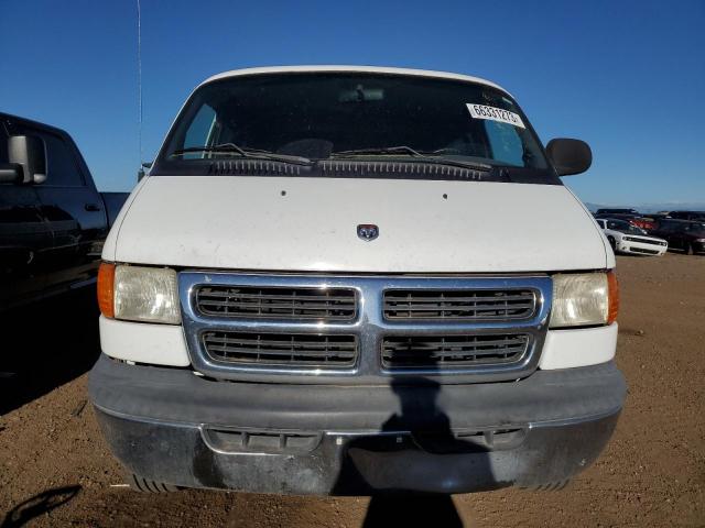 2B5WB35Z6YK176664 - 2000 DODGE RAM WAGON B3500 WHITE photo 5