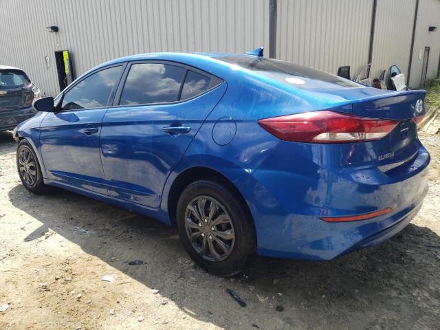 5NPD74LF8JH397580 - 2018 HYUNDAI ELANTRA SE BLUE photo 2