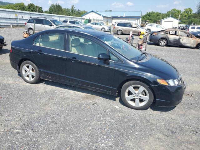 1HGFA16846L098453 - 2006 HONDA CIVIC EX BLACK photo 4