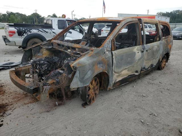 2C4RC1BG8DR770084 - 2013 CHRYSLER TOWN & COU TOURING 烧焦的 照片 1