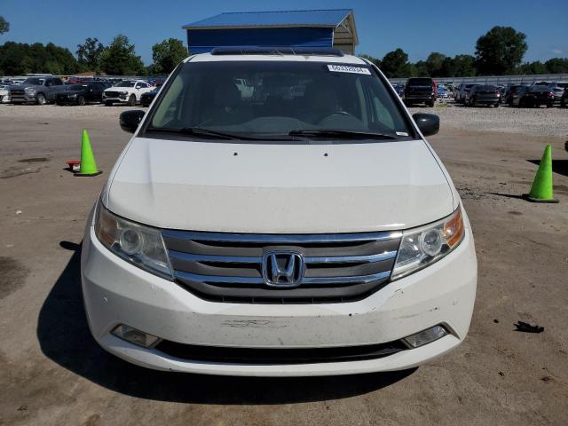 5FNRL5H92BB091193 - 2011 HONDA ODYSSEY TOURING WHITE photo 5