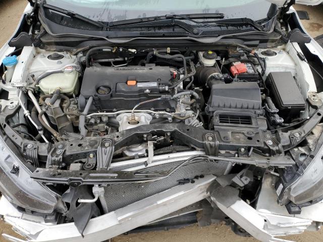 2HGFC2F66KH505162 - 2019 HONDA CIVIC LX WHITE photo 11