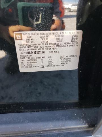 3GYFNBEY4BS672879 - 2011 CADILLAC SRX PERFORMANCE COLLECTION Қара фото 13