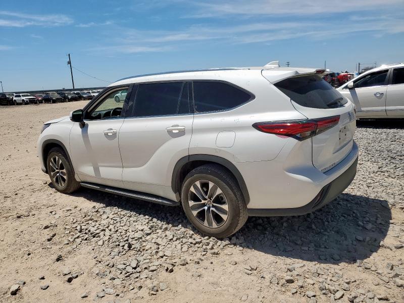 5TDGZRAH2LS502510 - 2020 TOYOTA HIGHLANDER XLE WHITE photo 2