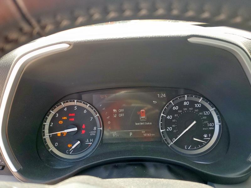 5TDGZRAH2LS502510 - 2020 TOYOTA HIGHLANDER XLE WHITE photo 9