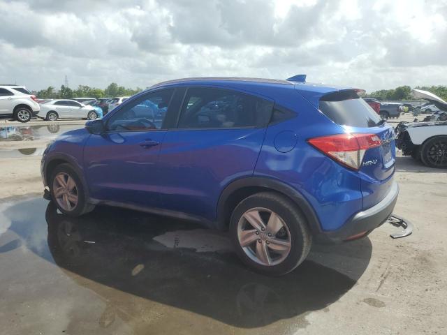 3CZRU5H56KM700804 - 2019 HONDA HR-V EX BLUE photo 2