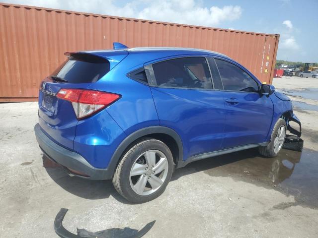 3CZRU5H56KM700804 - 2019 HONDA HR-V EX BLUE photo 3