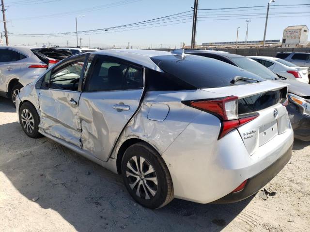 JTDL9RFU6L3019091 - 2020 TOYOTA PRIUS LE SILVER photo 2