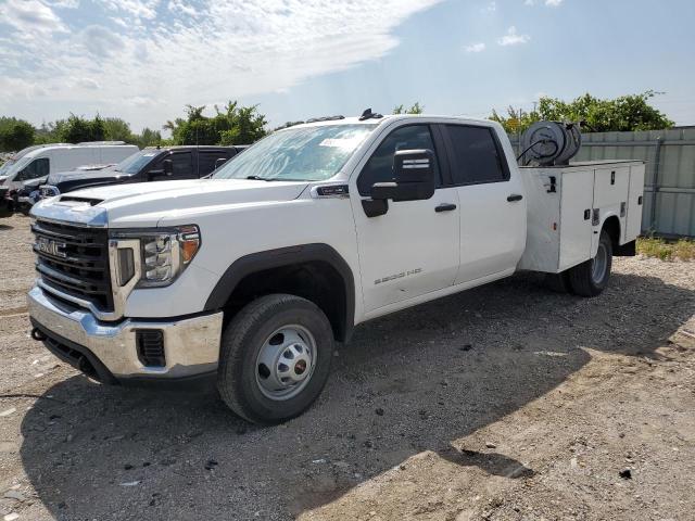 1GD49SE71LF287256 - 2020 GMC SIERRA K3500 WHITE photo 1