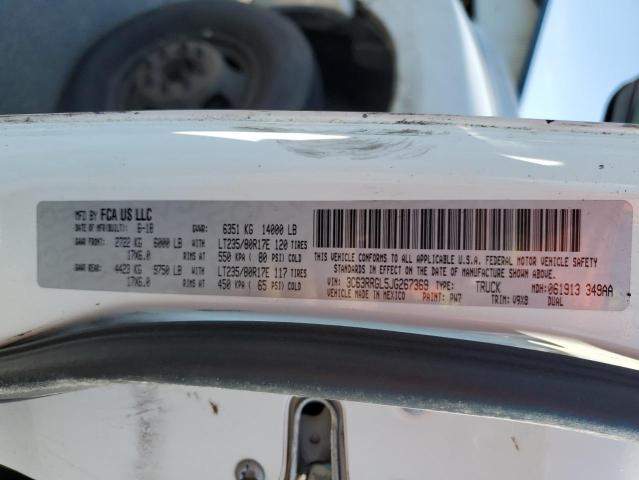 3C63RRGL5JG267369 - 2018 RAM 3500 ST Білий фото 12