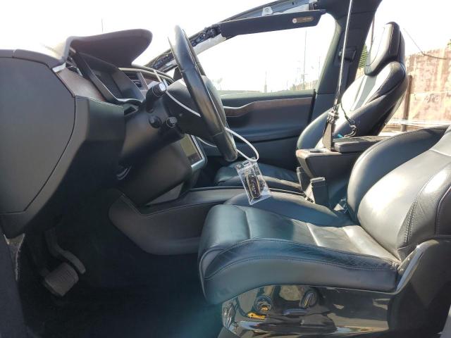 5YJXCAE21GF002681 - 2016 TESLA MODEL X 灰色 照片 7